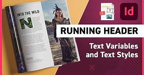 How to Create a Running Header in InDesign