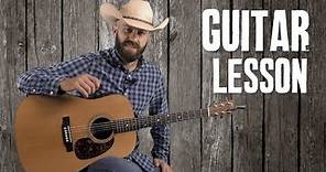 Red River Valley - Easy Guitar Lesson - Country & Bluegrass