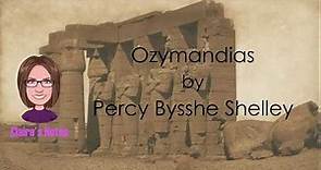 Ozymandias by Percy Bysshe Shelley (detailed analysis)