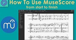 How To Use Music Notation Software - MuseScore