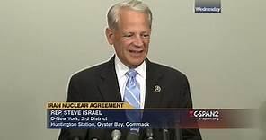 Representative Steve Israel on Iran Nuclear Agreement