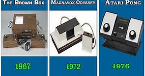 the evolution of video game consoles 1967-2023