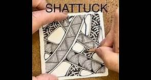 Simple variations of the tangle Shattuck by Zentangle HQ