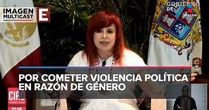 Layda Sansores es acusada por el TEPJF por violencia de género político