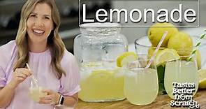 The BEST Homemade Lemonade Recipe