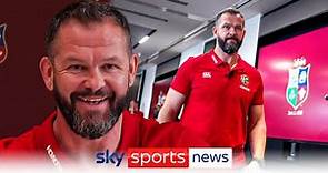 "It means the world to me" | Andy Farrell reacts to being named British and Irish Lions head coach
