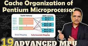 Cache Memory Organization in Pentium Microprocessor
