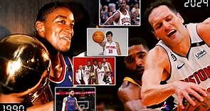 TODO el COLAPSO de los Detroit Pistons/Bad Boys (1990-2024) | CRONOLOGÍA