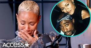 Jada Pinkett Smith Cries Over Tupac Shakur Memories