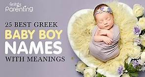 25 Best Greek Baby Boy Names with Meanings