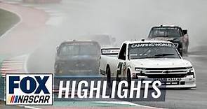 Todd Gilliland tames the rain for win at COTA | NASCAR ON FOX HIGHLIGHTS