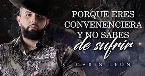 (LETRA) ME LO CONTARON AYER - Carin León (Lyric Video)