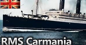 British Liner RMS Carmania | History of the Battle