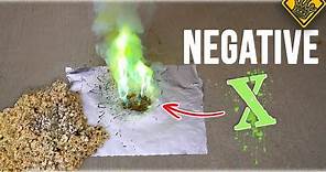 Make Green Fire with a Drop of Water!?! TKOR Shows You How To Make a Green Flame With Negative X