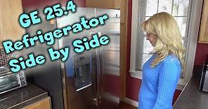 GE 25.4 Side by Side Refrigerator review - GSS25LSLSS - GSE25 GSS25