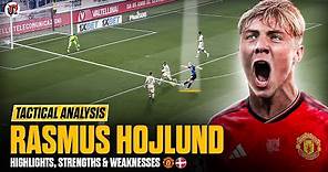 Rasmus Hojlund: Man Utd & Ten Hag's Perfect Striker? 📈 | Highlights, Strengths & Tactical Analysis