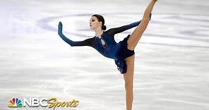 Shcherbakova's spectacular short program propels her to lead at Worlds | NBC Sports