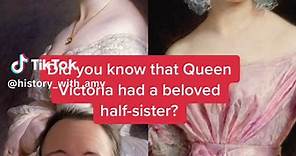 Learn about Queen Victoria’s beloved half-sister, Princess Feodora of Leiningen! #history #queenvictoria #19thcentury #historytime #historytok #historywithamy #historytiktok #victoria