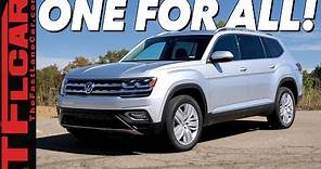 2019 Volkswagen Atlas Review: So Many Choices Your Head Will Spin!