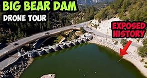 Drone Tour | Big Bear Lake Dam | Big Bear Lake History