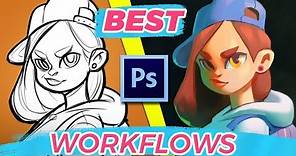 How to Paint in Photoshop - Best Digital Painting Workflows