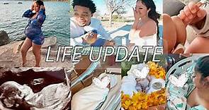 LIFE UPDATE | I HAD A BABY! gender reveal + labor & delivery + slideshow 🤍