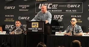 UFC 197: dos Anjos vs. McGregor Press Conference (FULL)