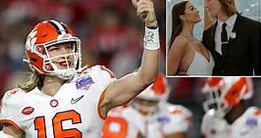 Trevor Lawrence marries Marissa Mowry after skipping NFL Draft event