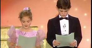 Drew Barrymore & Henry Thomas Reading - Golden Globes 1983