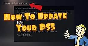 How To Update Your PS5 Software - PS5 Software Update
