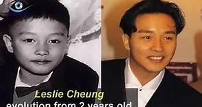 Leslie Cheung - Transformation From 2 To 46 Years Old