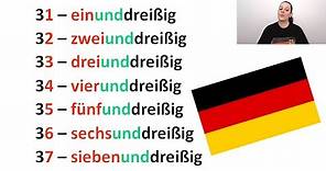 Alemão - Microaula - Como dizer os NÚMEROS em alemão com pronúncia