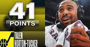 Talen Horton-Tucker Drops CAREER-HIGH 41 Points In Jazz W! | March 29, 2023