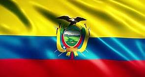 Ecuador Flag Waving | Ecuadorian Flag Waving | Ecuador Flag Screen