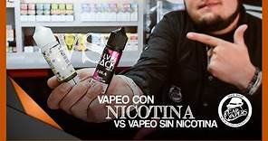 VAPEO CON nicotina vs SIN nicotina ► ► Comparando con CapVapers.