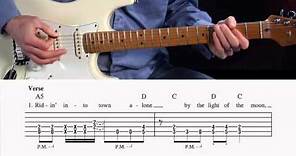 Aerosmith "Back in the Saddle" Guitar Lesson @ GuitarInstructor.com (preview)