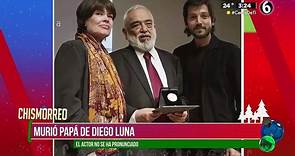 Muere Alejandro Luna, papá de Diego Luna