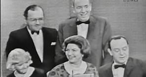 What's My Line? - The panelists' spouses; Tony Randall [panel] (Dec 25, 1960)