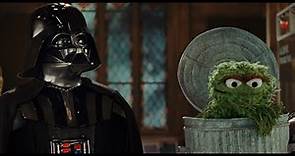 Night at the Museum Battle of the Smithsonian - Darth Vader and Oscar the Grouch