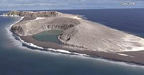 A New Time-lapse of an Island Forming in Tonga