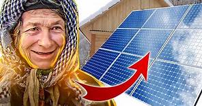 Agafya Lykova Latest news 2021. Solar panel delivered