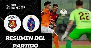 RESUMEN CARACAS FC VS DEPORTIVO LA GUAIRA | JORNADA 14 | Mundo Futve 🏆