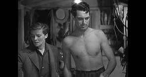 Cary Grant and Katharine Hepburn scene from "Sylvia Scarlett" (1935)