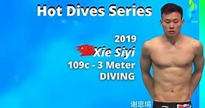 2019 Xie Siyi 谢思埸 109c 8 5s Mens 3 meter diving China - World Diving Competition