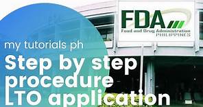 PAANO MAG APPLY NG LISENSYA SA FDA? 2020 UPDATED STEP BY STEP PROCESS AND REQUIREMENTS