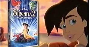 La Sirenita 2. Regreso Al Mar (Tráiler 2 en Vídeo y DVD)