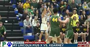 Kearney boys basketball squeaks past Lincoln Pius X in District Semifinals