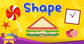 Kids vocabulary - Shape - Names of Shapes - Learn English for kids - English educational video