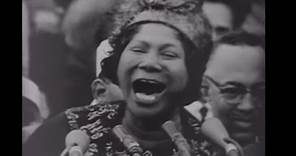 ♪ How I Got Over | Mahalia Jackson at MLK's Civil Rights Campaign (Washington, 1963)