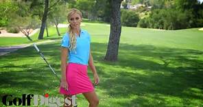 Blair O’Neal Shows How to Curve a Golf Ball Around a Tree | Sexiest Shots in Golf | Golf Digest
